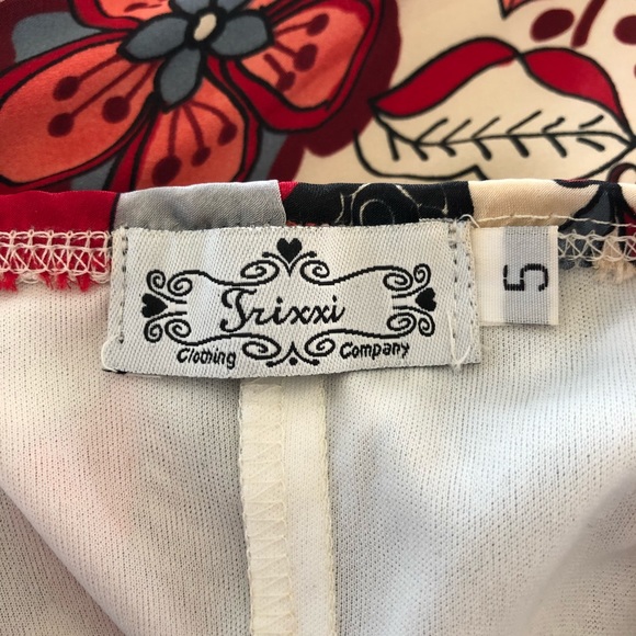 Polyester Halter Dress with Frill at Bottom Size 5 - Picture 6 of 7